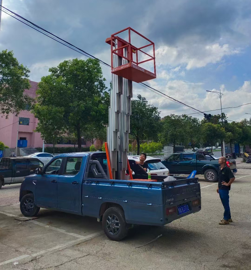 文昌车载铝合金式高空作业车